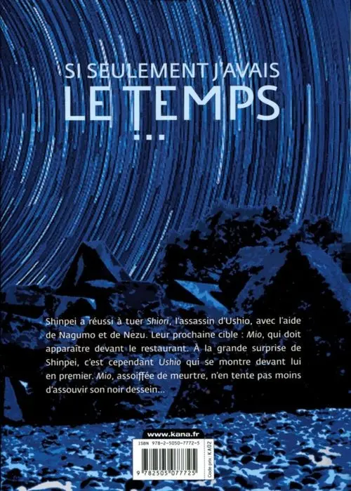 Verso de l'album Time Shadows 4