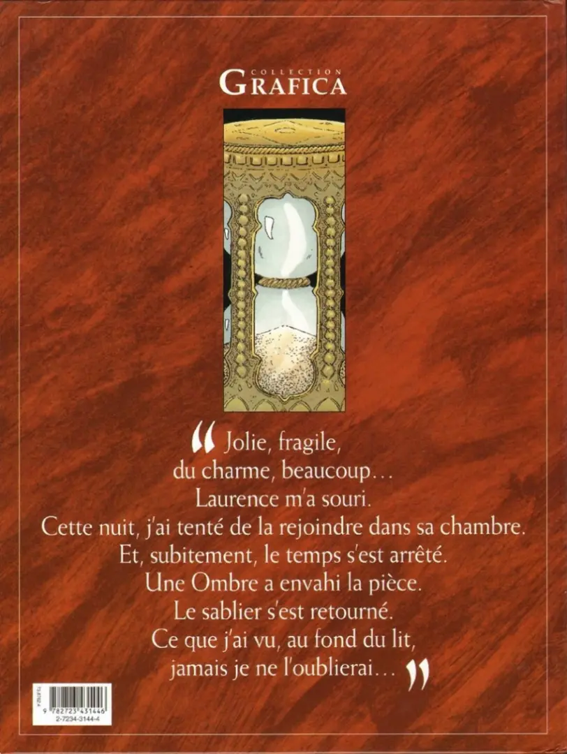 Verso de l'album Ombres Tome IV Le Sablier 2