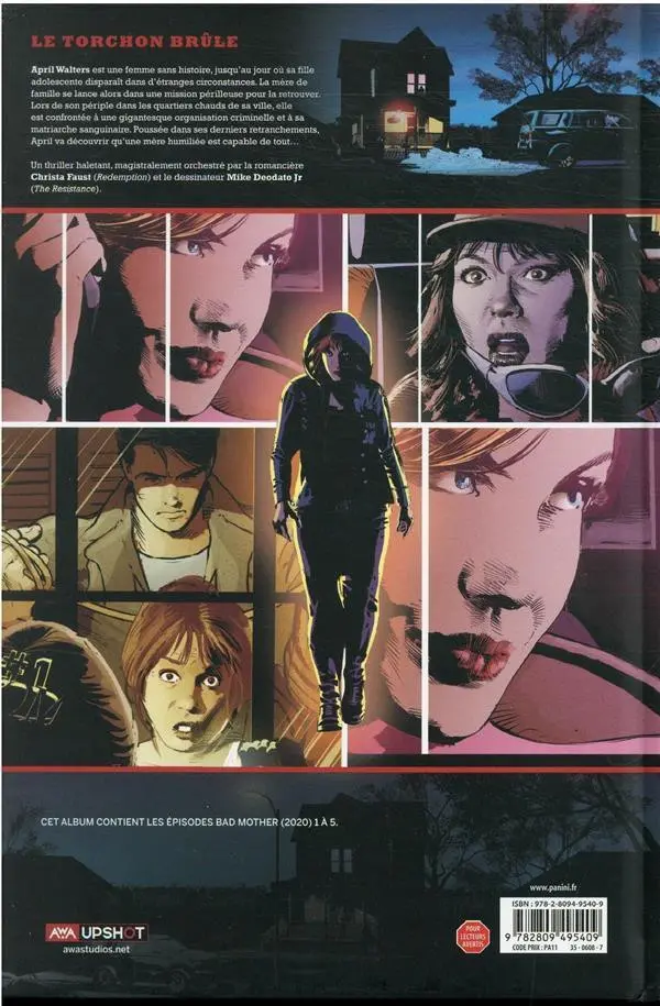 Verso de l'album Bad Mother