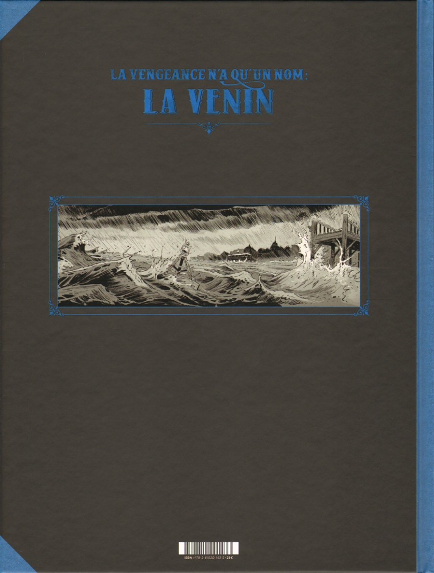 Verso de l'album La Venin Tome 2 Lame de fond