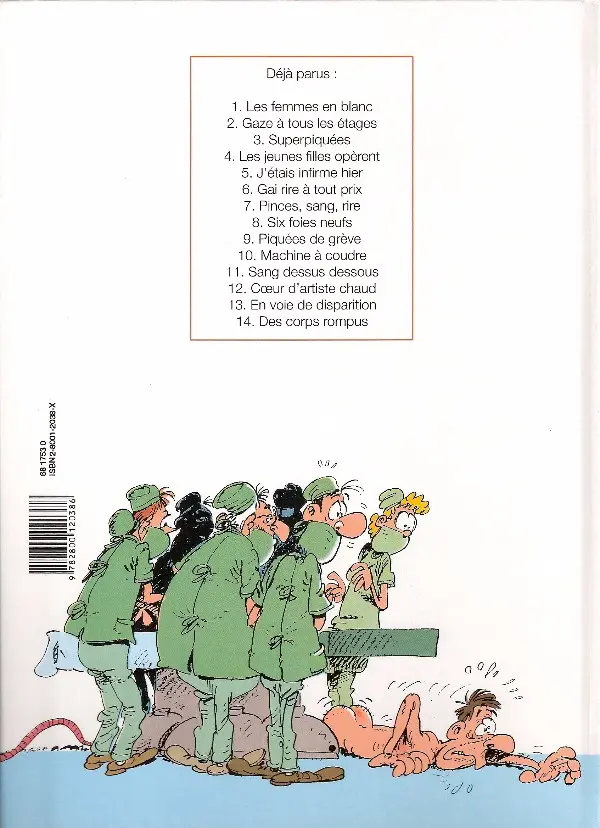 Verso de l'album Les Femmes en Blanc Tome 11 Sang dessus dessous