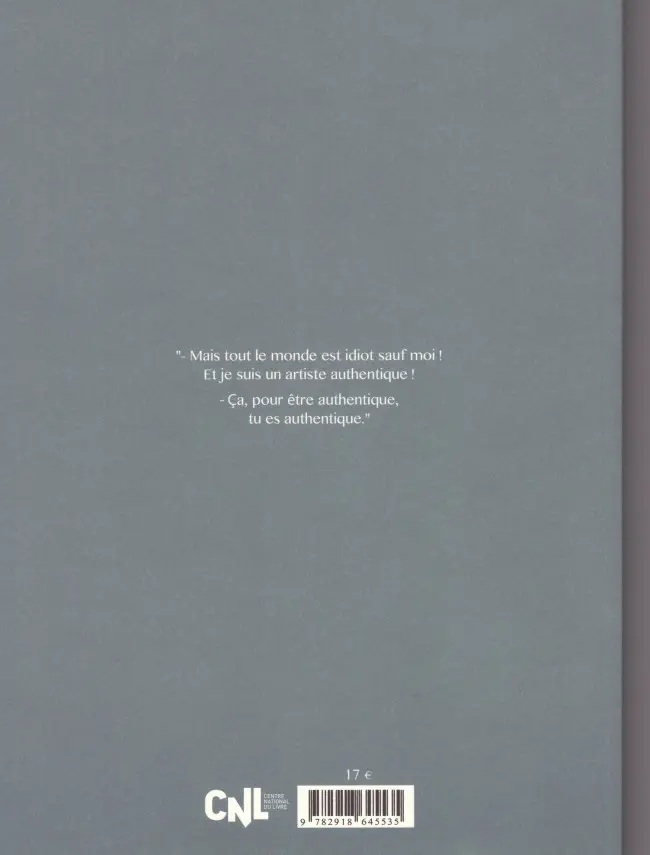 Verso de l'album The Winner