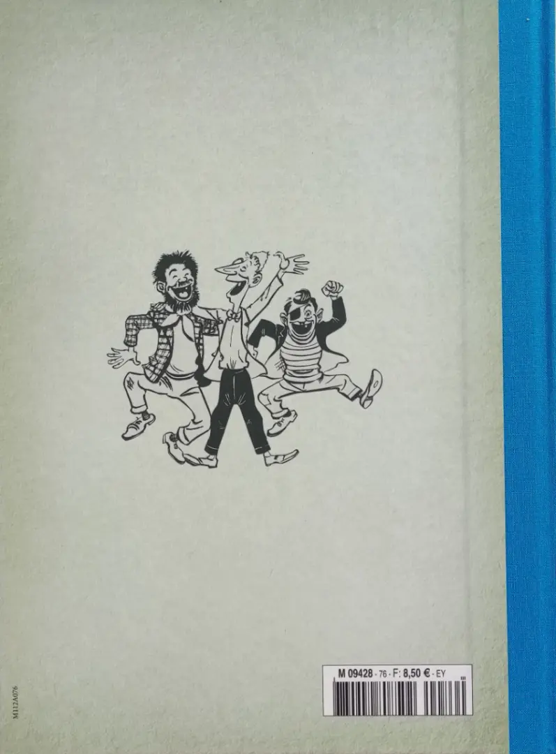 Verso de l'album Les Pieds Nickelés - La collection Tome 76 Les Pieds Nickelés au Colorado