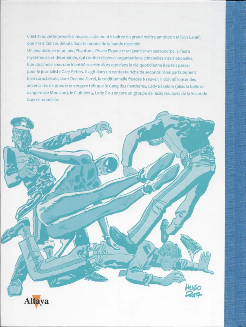 Verso de l'album Tout Pratt Tome 67 L'as de Pique 2