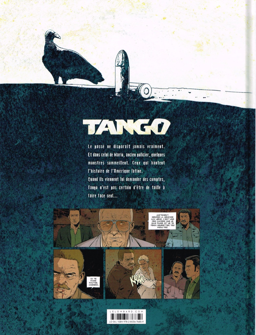 Verso de l'album Tango Tome 5 Le dernier condor