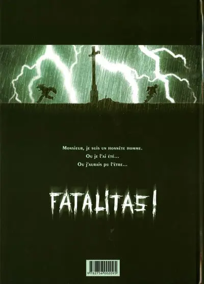 Verso de l'album Chéri-Bibi Tome 1 Fatalitas!