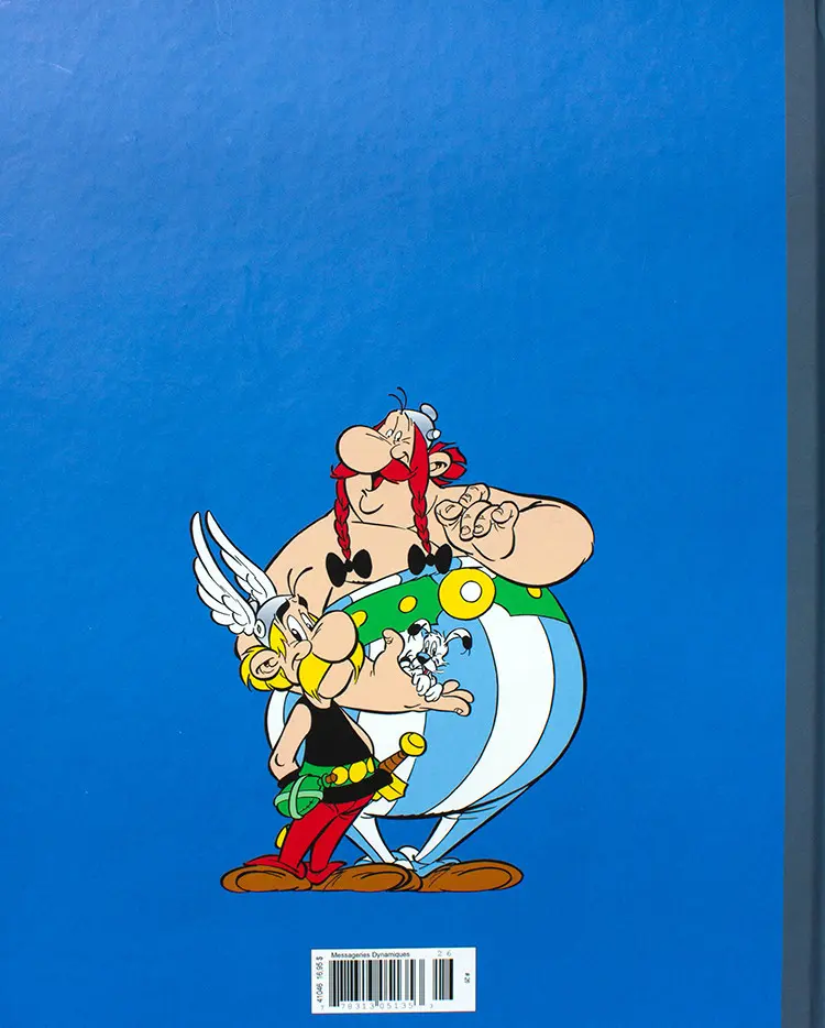 Verso de l'album Astérix La collection officielle Tome 22 La grande traversée