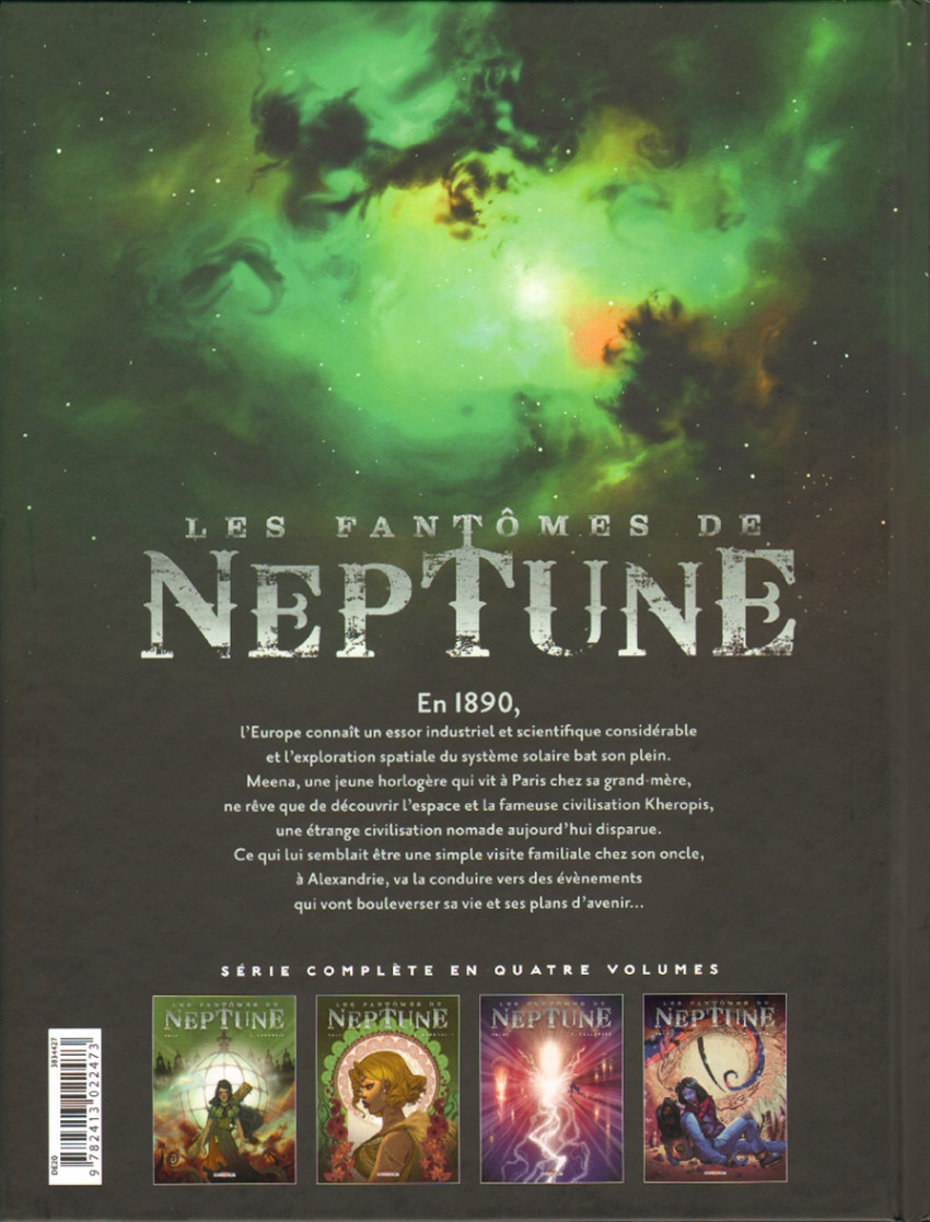 Verso de l'album Les Fantômes de Neptune Tome 4 Portail