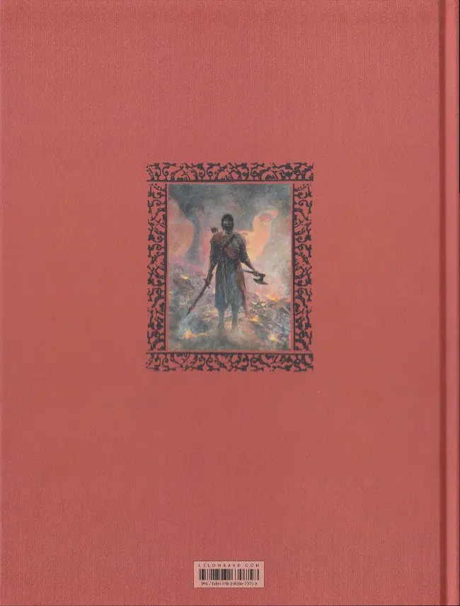 Verso de l'album Thorgal Tome 35 Le feu écarlate