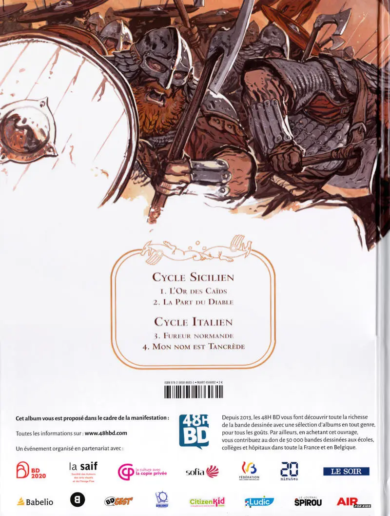 Verso de l'album Ira Dei Tome 1 L'Or des Caïds