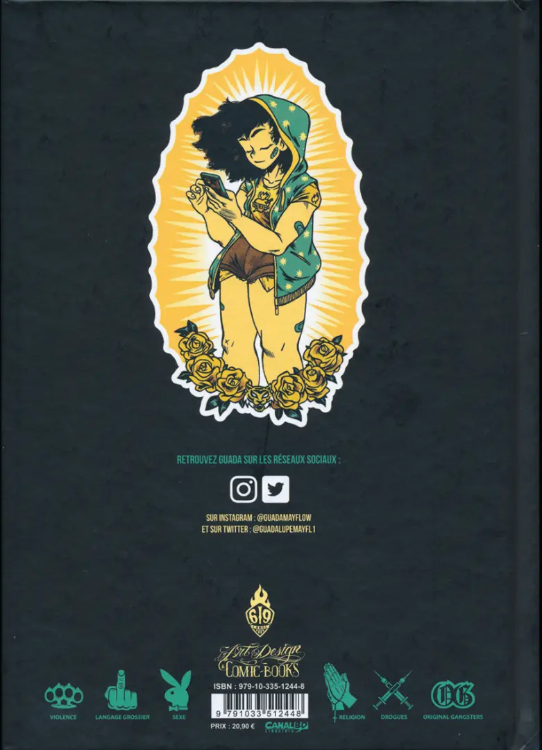 Verso de l'album Mutafukaz' Loba Loca Intégrale