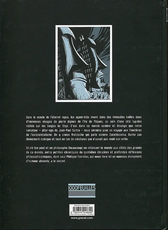 Verso de l'album Un air de gravité