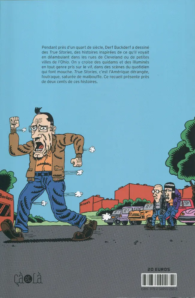 Verso de l'album True Stories