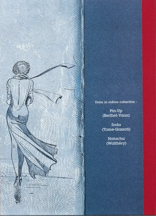 Verso de l'album Jessica Blandy Tome 13 Lettre à Jessica