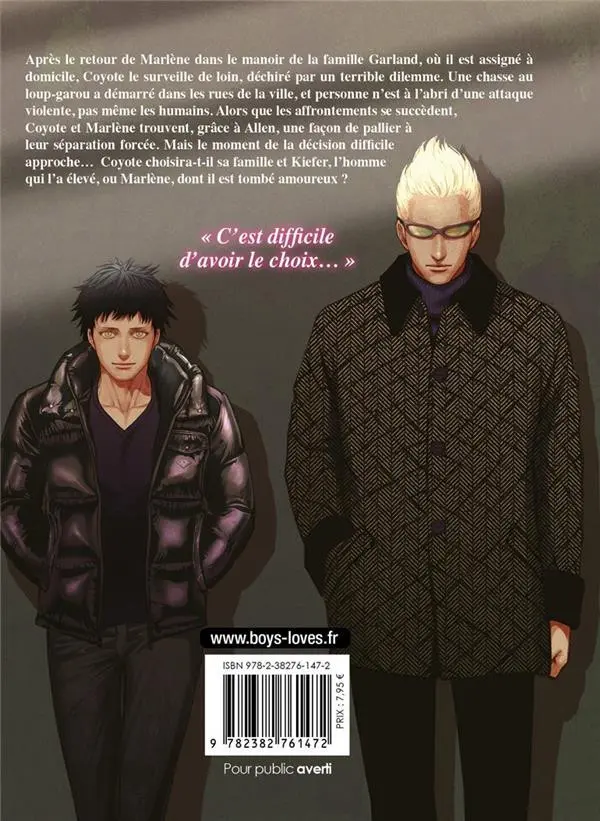 Verso de l'album Coyote IV