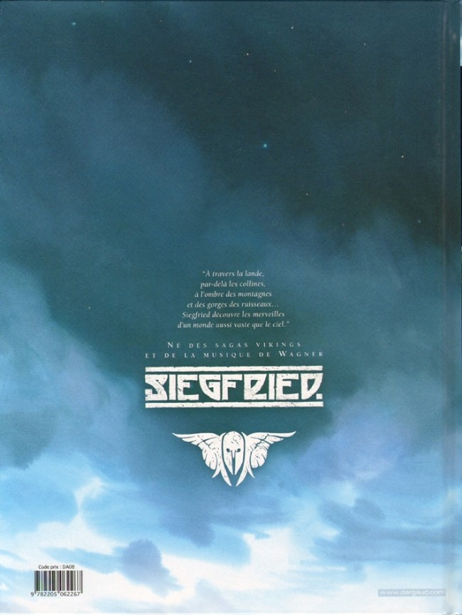 Verso de l'album Siegfried Tome 2 La Walkyrie