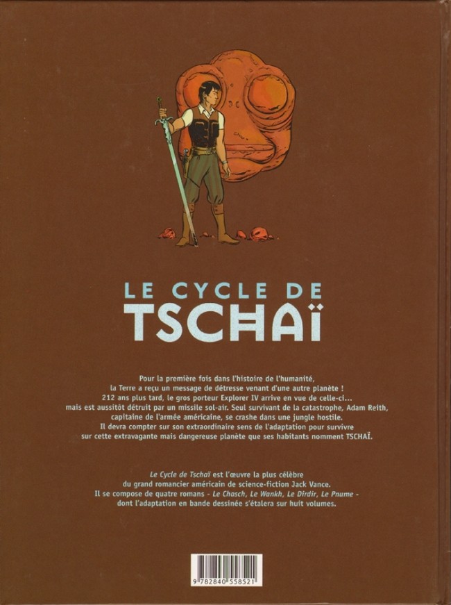 Verso de l'album Le Cycle de Tschaï Tome 4 Le Wankh - volume II
