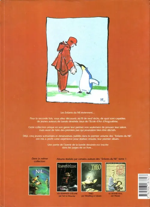 Verso de l'album Les Enfants du Nil Tome 2