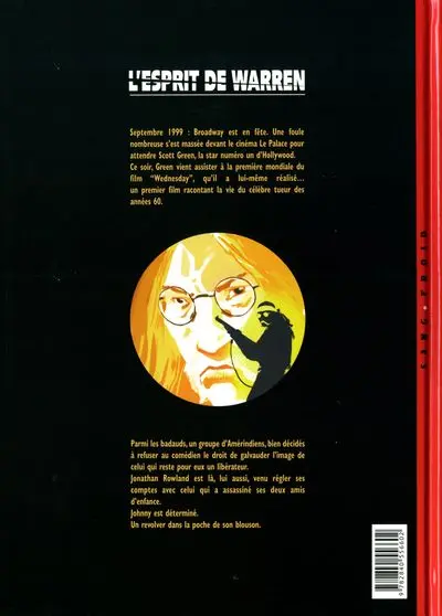 Verso de l'album L'Esprit de Warren Tome 4 Encore quelques heures à vivre