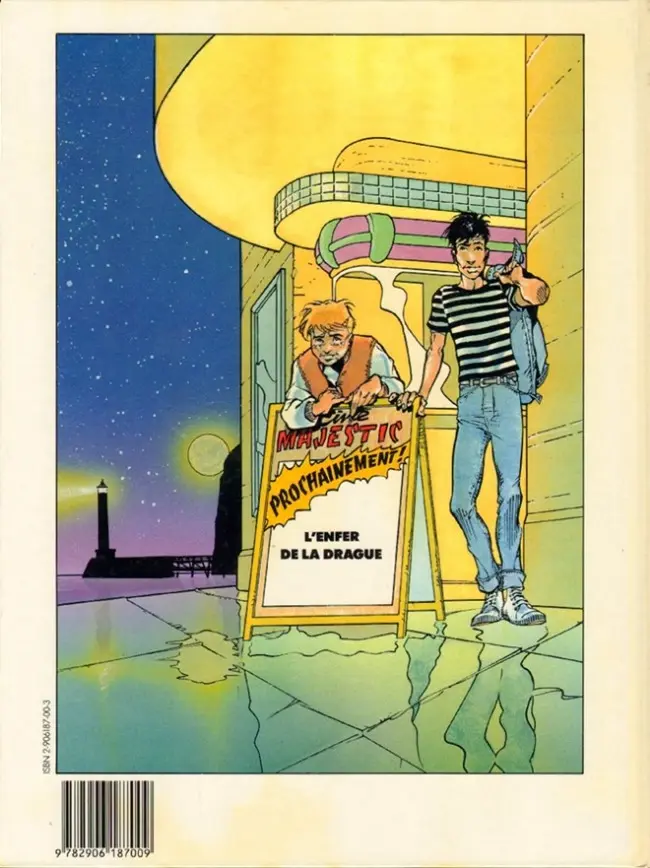 Verso de l'album Les aventures de Fred et Bob Tome 1 Galères Balnéaires