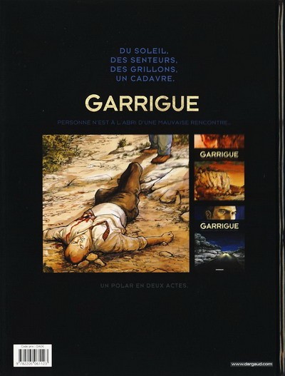 Verso de l'album Garrigue Tome 2 Personne n'est à l'abri d'une mauvaise rencontre...