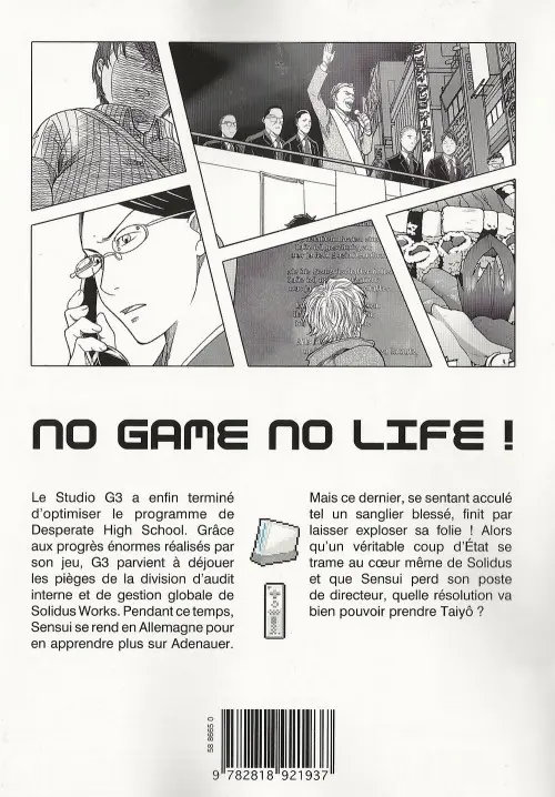 Verso de l'album Giga Tokyo Toybox 8
