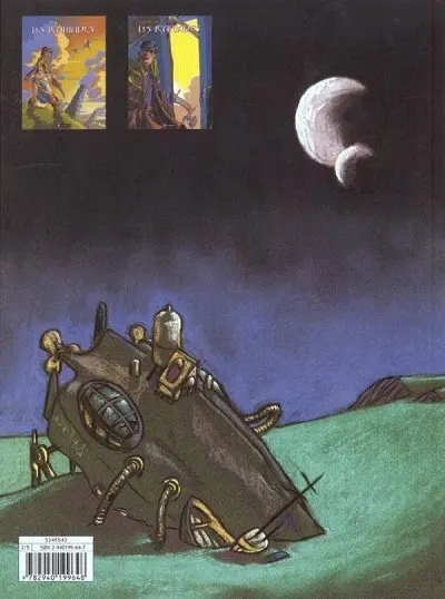 Verso de l'album Les Icariades Tome 2