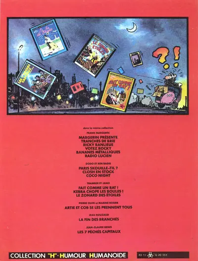Verso de l'album Kebra Tome 4 La honte aux trousses !