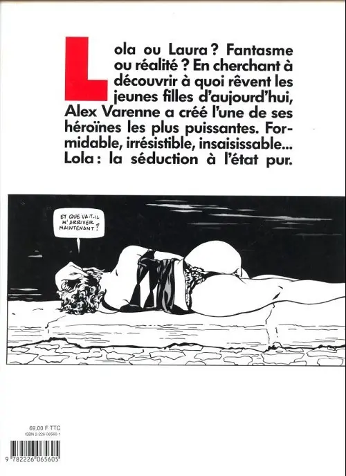 Verso de l'album Lola