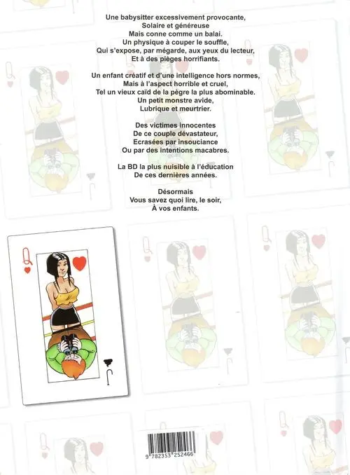 Verso de l'album Luana la nounou Tome 3 Acte 3