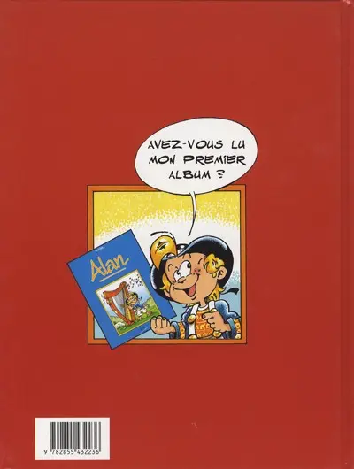 Verso de l'album Alan 2
