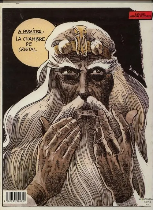 Verso de l'album La mémoire des celtes Tome 1 Les navigations de Mael Duin