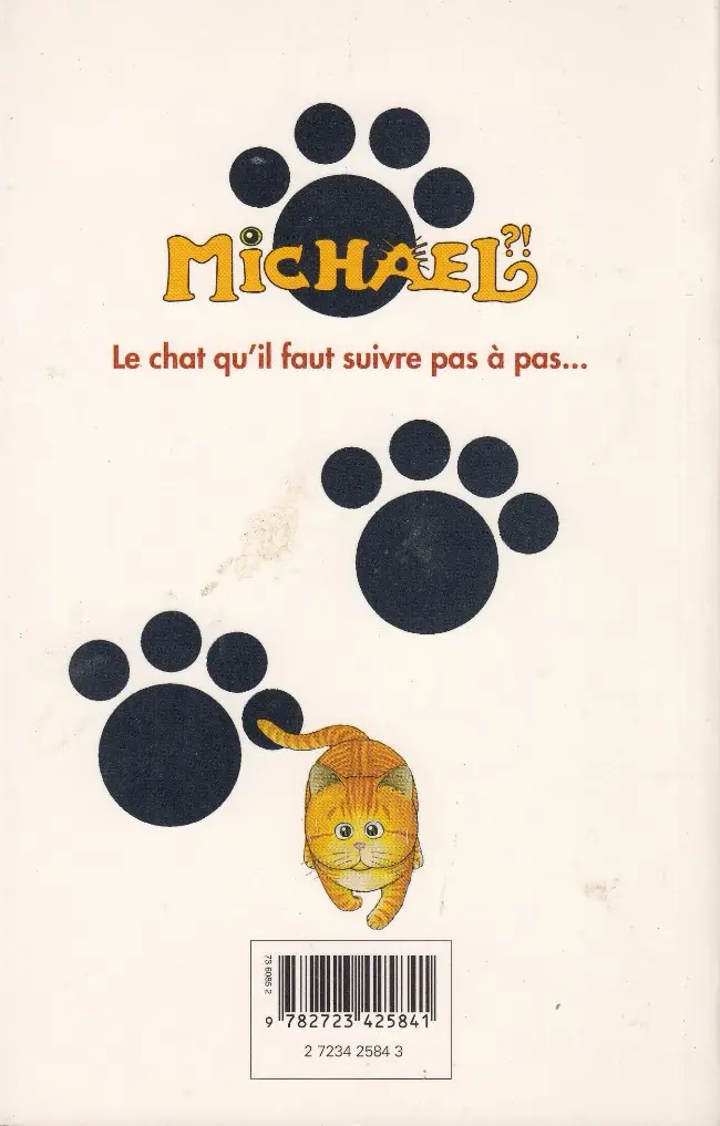 Verso de l'album Michael ?! Le chat qui danse 3