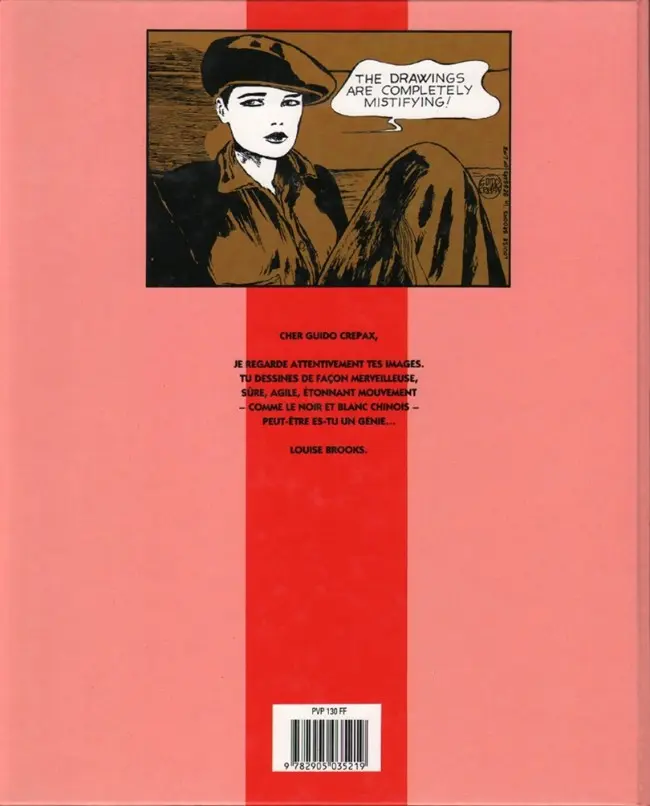 Verso de l'album Le portrait fragmenté
