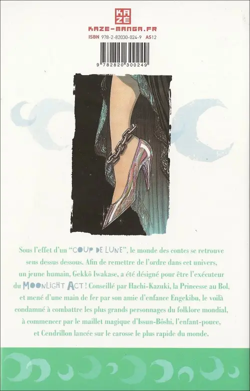 Verso de l'album Moonlight Act 2