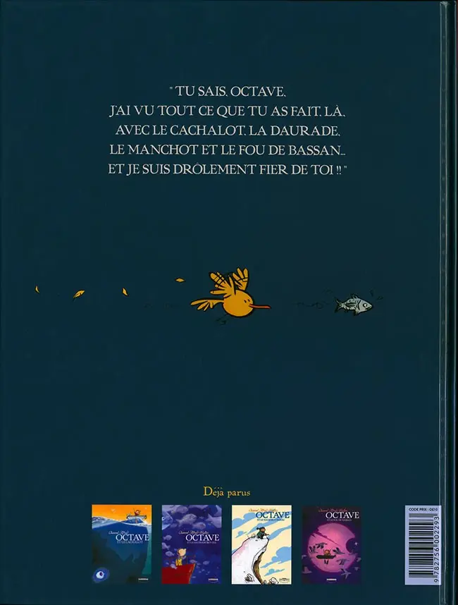Verso de l'album Octave Tome 4 Octave et le fou de bassan