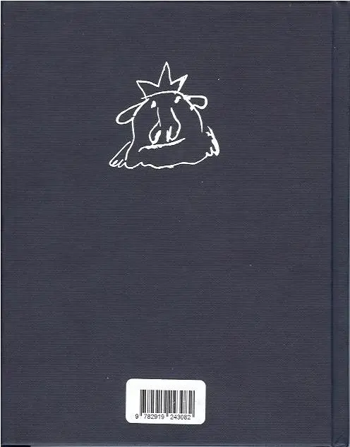 Verso de l'album 500 dessins Volume II