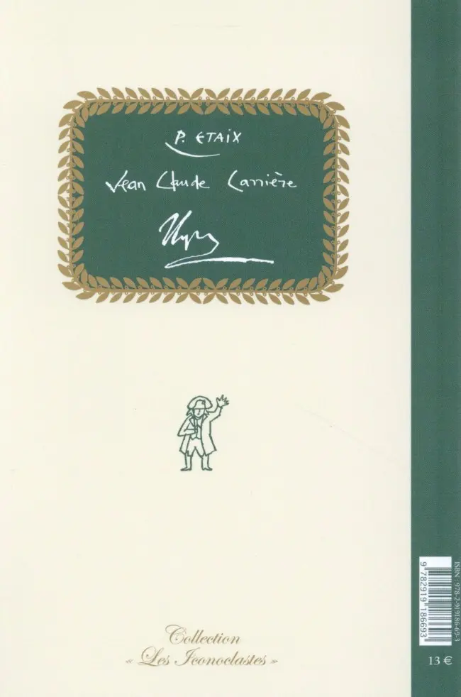 Verso de l'album Le Petit Napoléon illustré