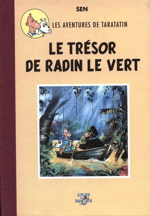 Couverture de l'album Radock I Les aventures de Taratatin - Le trésor de Radin le vert