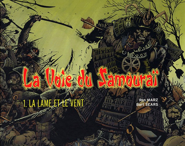 Couverture de l'album La Voie du Samouraï Tome 1 La Lame et le vent