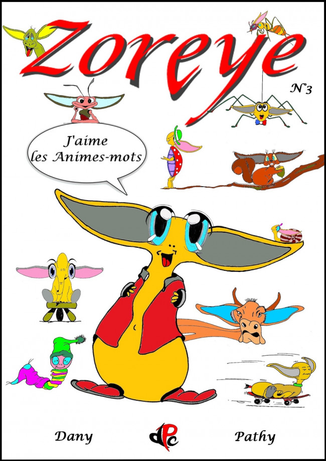 Couverture de l'album Zoreye N° 3 J'aime les Animes-mots