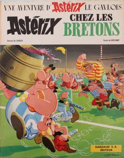 Couverture de l'album Astérix Tome 8 Astérix chez les Bretons