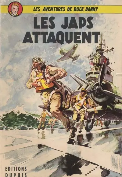Couverture de l'album Buck Danny Tome 1 Les japs attaquent