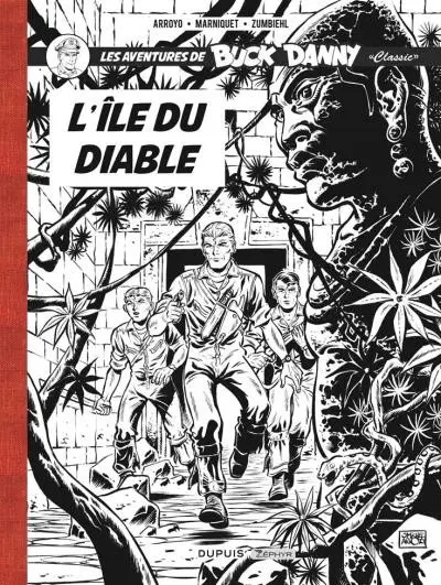 Couverture de l'album Buck Danny «Classic» Tome 4 L'île du diable