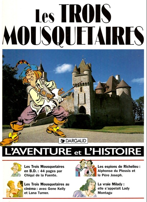 Couverture de l'album L'Aventure et l'histoire Tome 2 Les trois mousquetaires