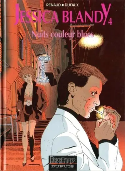 Couverture de l'album Jessica Blandy Tome 4 Nuits couleur blues