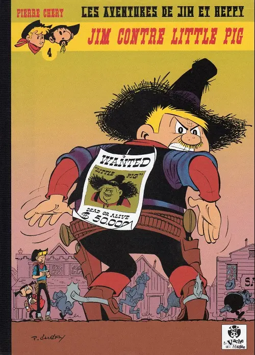 Couverture de l'album Les aventures de Jim L'astucieux - Jim Aydumien Tome 4 Jim contre Little Pig