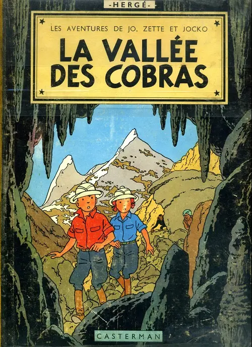Couverture de l'album Les Aventures de Jo, Zette et Jocko Tome 5 La vallée des cobras