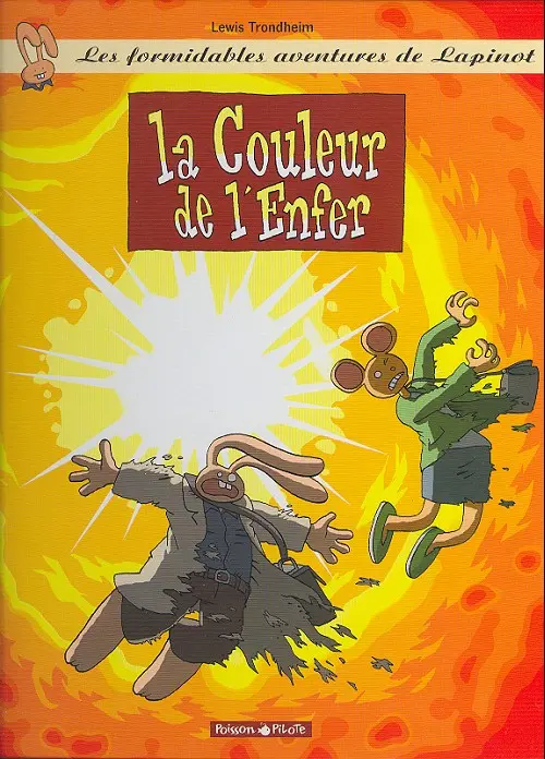 Couverture de l'album Les formidables aventures de Lapinot Tome 7 La couleur de l'enfer