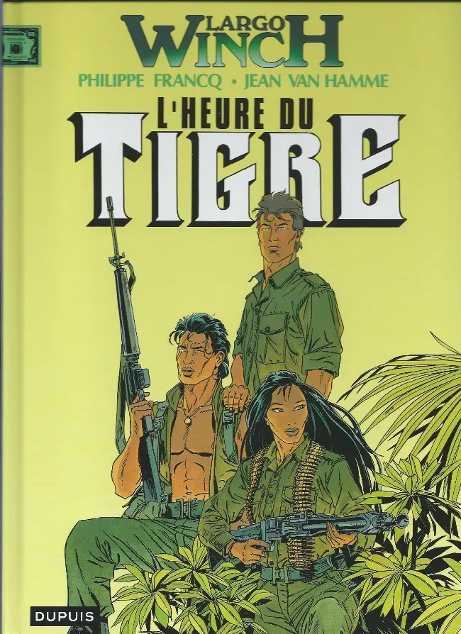 Couverture de l'album Largo Winch Tome 8 L'heure du Tigre